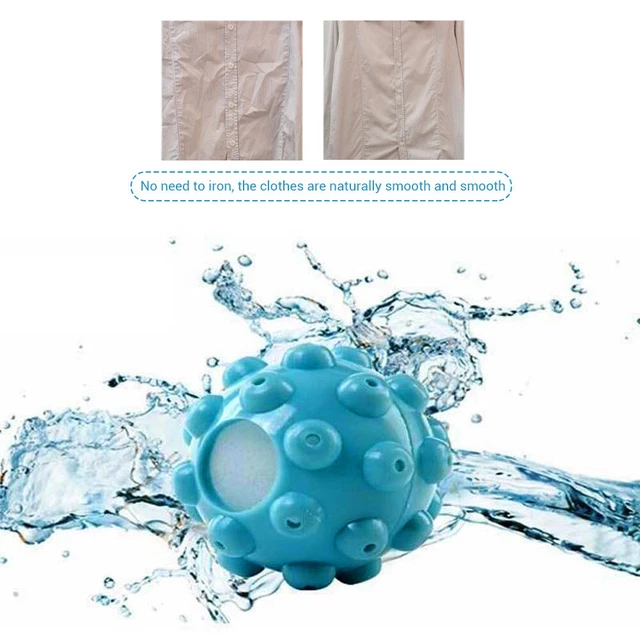 Sfere asciugatrice a sfera per bucato blu per bagno