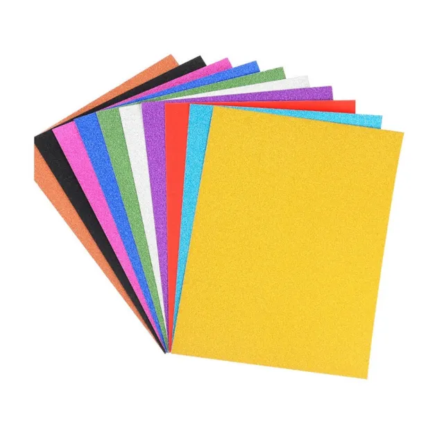 100lb Heavy Double Sided Colorful Glitter Paper Cardstock 30 Colors 8.5x11  300gsm Thick Pastel Sparkly Card Stock for Cricut Card Making Paper