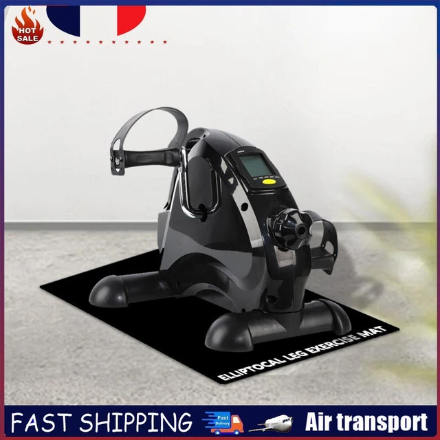 Machine D'exercice Des Jambes Antidérapant, Tapis D'entraînement De Protection – Tapis De Fitness Pour Pédalier Elliptique Sous Le Bureau, Accessoire De Sport à Domicile