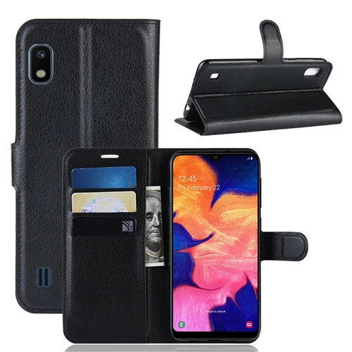 Étui Portable pour Samsung Galaxy A10 Coque Rabattable Portefeuille Téléphone