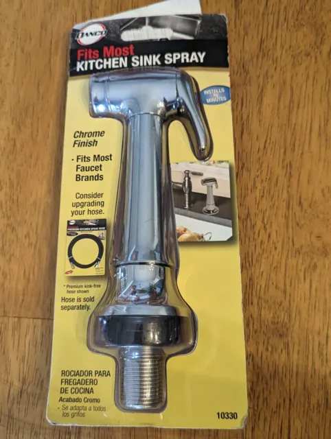 Danco #10330 Kitchen Sink Spray Premium Universal Chrome New Free Shipping