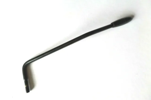 TREMOLO-ARM Vibrato Hebel schwarz mit 4,7 mm Gewinde schwarze Kappe TA-5-FBB