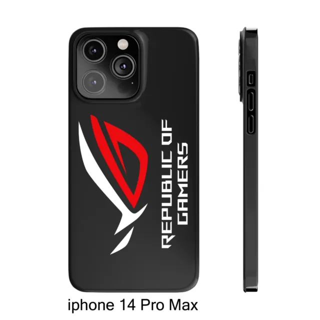 ASUS ROG Republic of Gamers Logo Phone Case For iPhone 14 Pro Max Plus