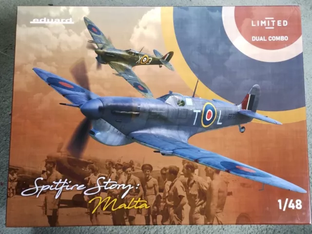 Eduard 1/48 Spitfire Story: Malta - Spitfire Mk.Vb/Vc Dual Combo Limited Edition