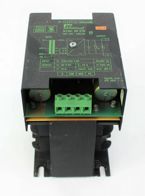 Murrelektronik Tng 300-230/24 85 278 Power Supply Transformer