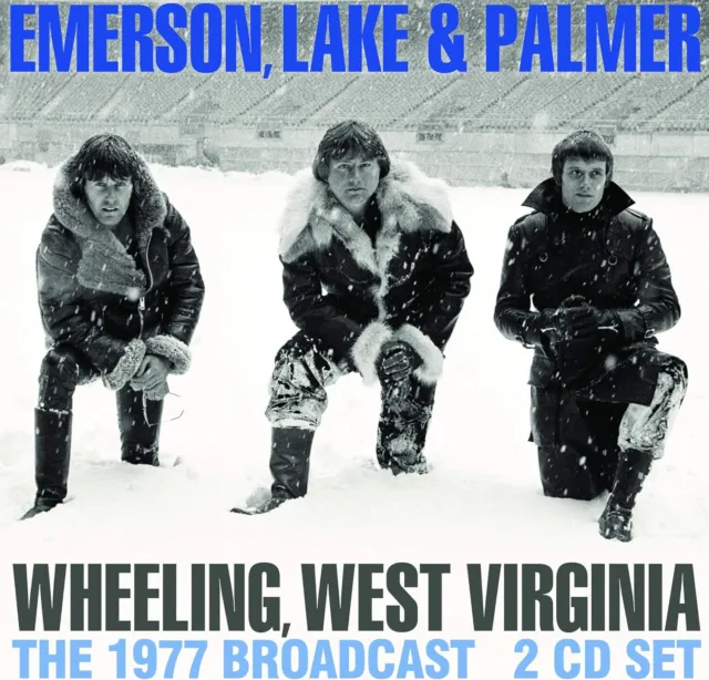Emerson Lake & Palmer " 1977 Virginia Broadcast  " Cd Album Brand New & Sealed
