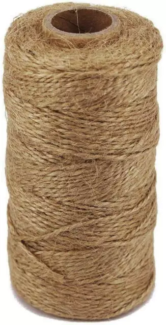 300 Feet Natural Jute Twine Gift Twine String Packing String