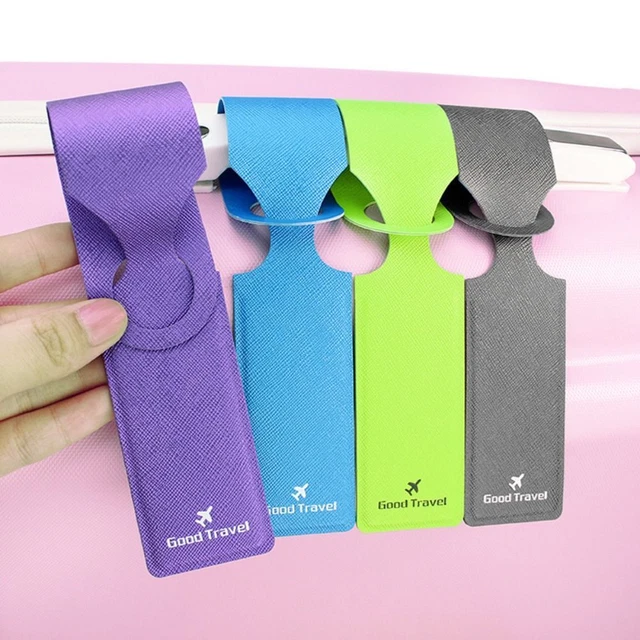 BOARDING PASS LUGGAGE Tags Portable Check-In Name Tag ID Address Label ...