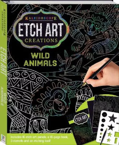 KALEIDOSCOPE ETCH ART Creations: Wild Animals and More (Paperback) (US  IMPORT) $39.19 - PicClick AU