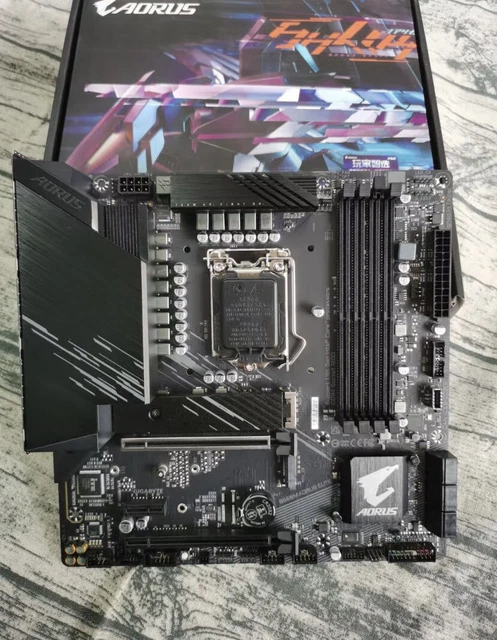 GIGABYTE B560M AORUS ELITE Motherboard CPU SOCKET LGA1200 Intel DDR4 ...