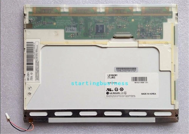 Pannello schermo LCD 10,4" LG 800x600 risoluzione LB104S01-TL01 LB104S01-TL02