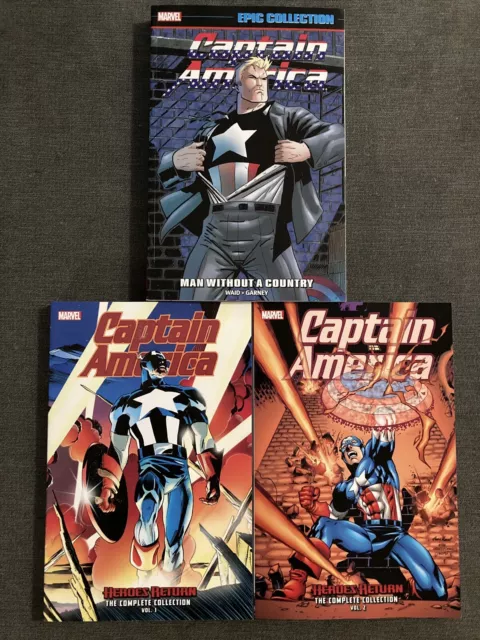 Captain America Epic Collection Vol 22 Heroes Return 1 2 Complete Mark Waid Run