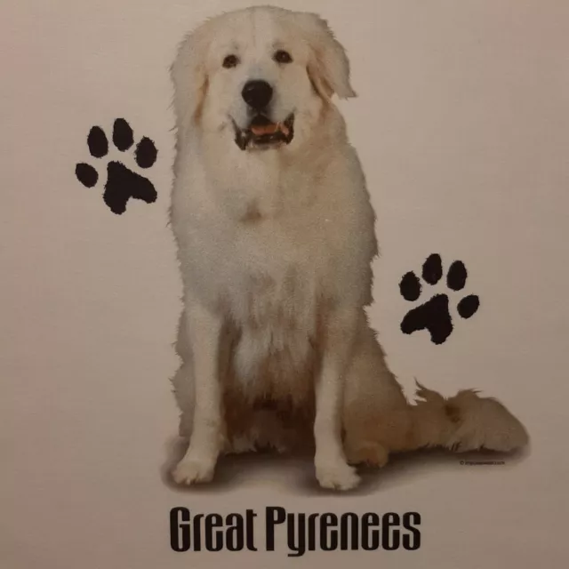 Great Pyrenees Dog Breeds Profile Designs Shirt (Front Print Only)