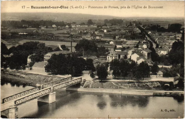 CPA Beaumont s Oise Panorama de Persian FRANCE (1309482)