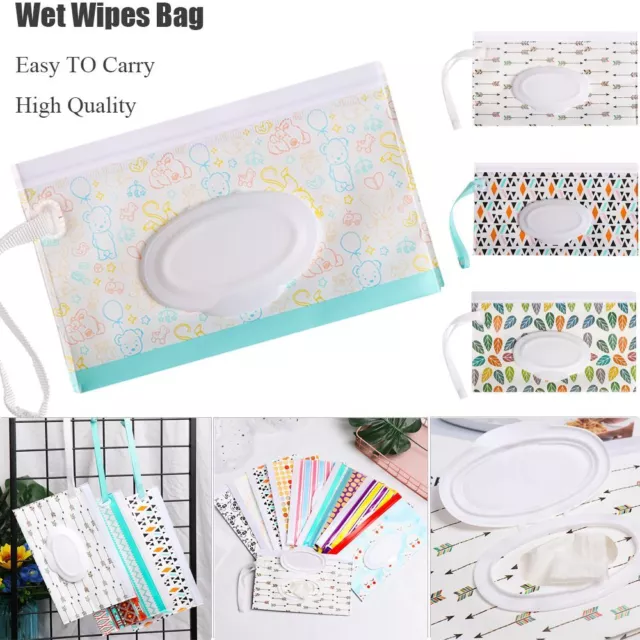 Carrying Case Tissue Box Stroller Accessories Cosmetic Pouch Wet Wipes Bag