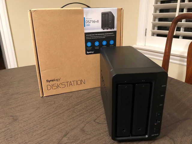 SYNOLOGY DS716+II 2 Bay Diskless with RAM $220.02 -