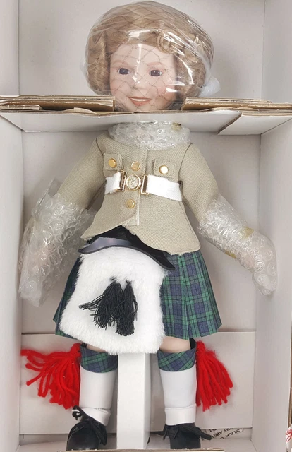 WEE WILLIE WINKIE Shirley Temple Doll Silver Screen Danbury Mint w/Box NIB