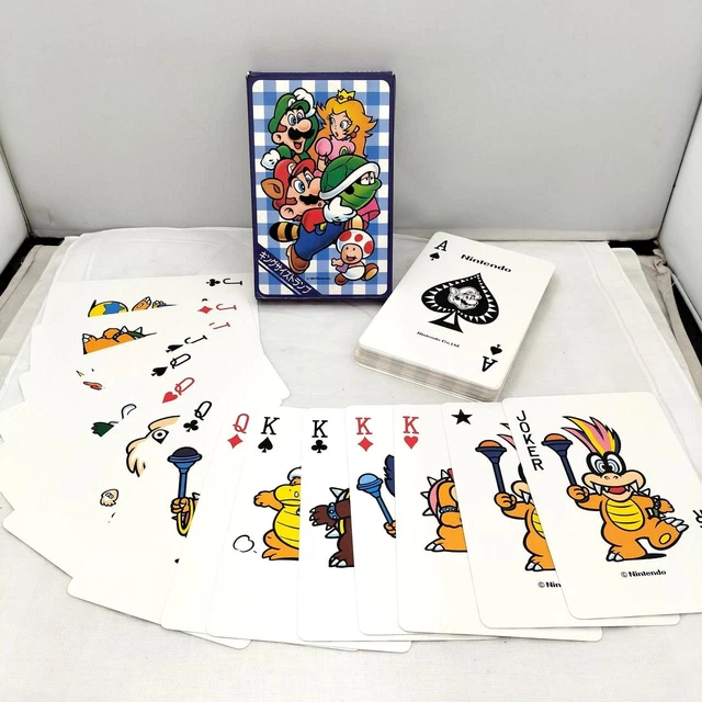 NINTENDO SUPER MARIO Bros. 3 King Size Trump Playing Cards