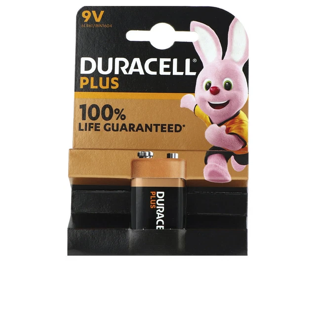 Maison Duracell unisex Pile DURACELL PLUS POWER 9V 6LR61/MN1604 x 1u