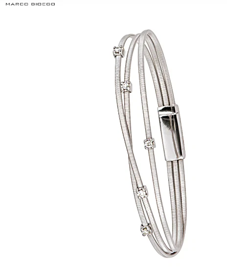 &&& £3000-£5000 MARCO BICEGO MARRAKESH 18K WHITE GOLD DIAMOND Bracelet 18t gold &&& £3000-£5000 MARCO BICEGO MARRAKESH 18K WHITE GOLD DIAMOND Bracelet 18t gold