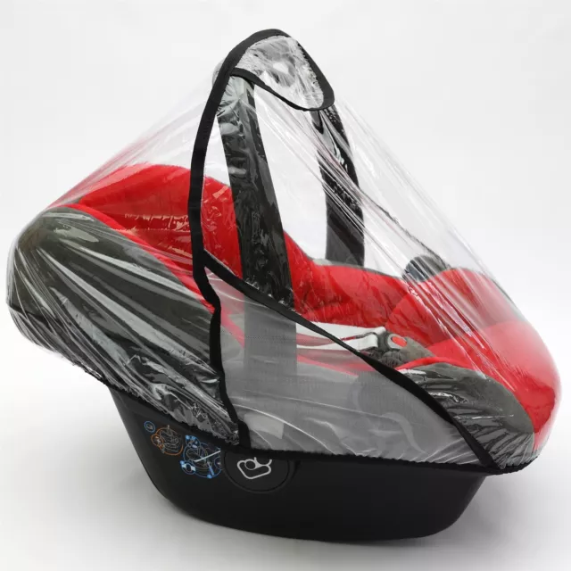 Rain Cover to fit STOKKE® BESAFE car seat Raincover VENTILATED (Black)