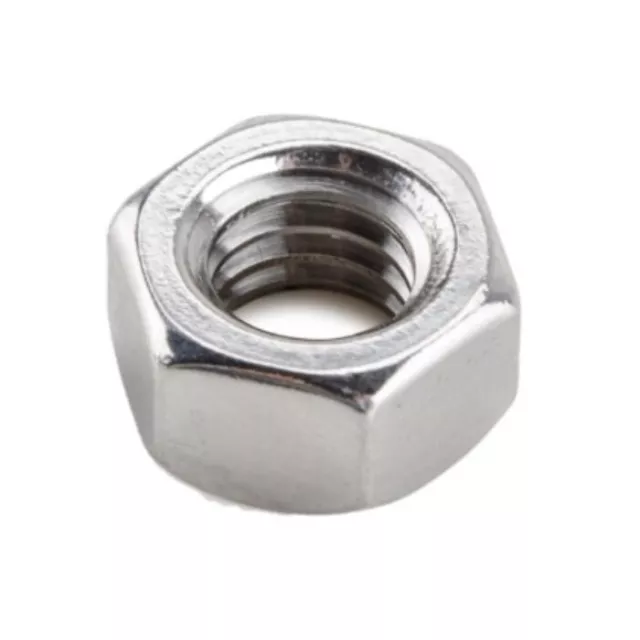 Hex Nut M2 M3 M4 M5 M6 M8 M10 M12 Full Hexagon Nuts Stainless Steel A2 Din 934