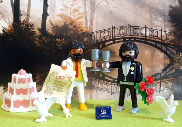 PLAYMOBIL 1-2-3 R737 Mariage – Piccola Torta Nuziale 4308 4165 Completa - Foto 4