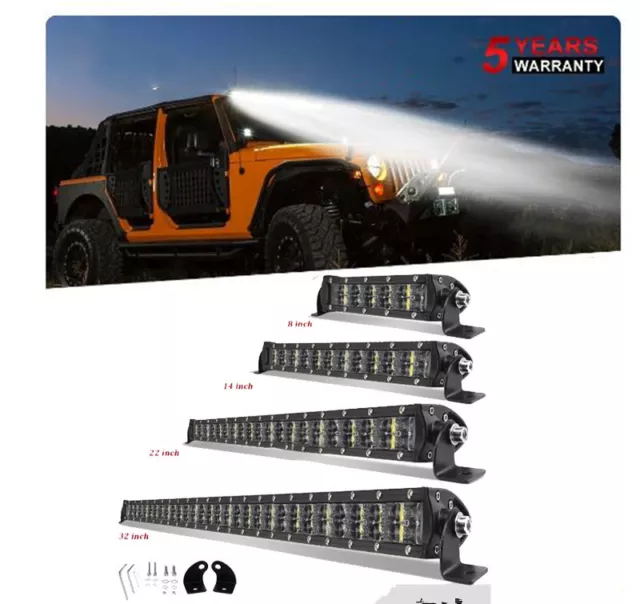 6D 36W 72W 120W 180W LED Work Light Combo LED Bar Light for Driving Offroad Boat