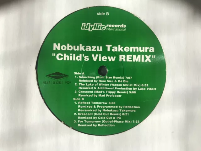 Nobukazu Takemura - Child's View Remixes (99 Records) 12"