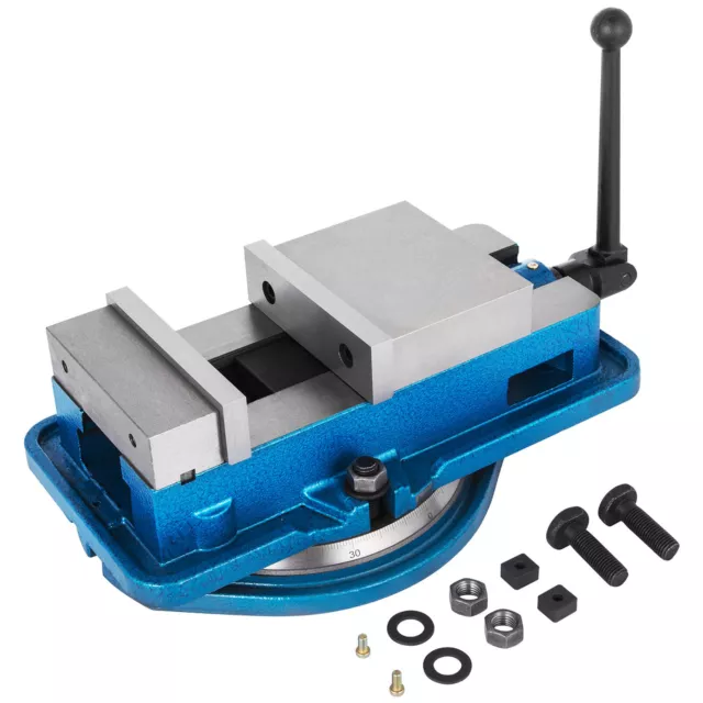 VEVOR 3" Milling Machine Lockdown Vise with 360° Swiveling Base High Precision