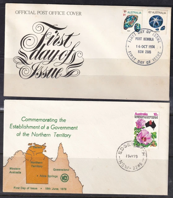 DECEASED ESTATE 1974/78 Australia 2* FDC [0150] 4.17 PicClick AU