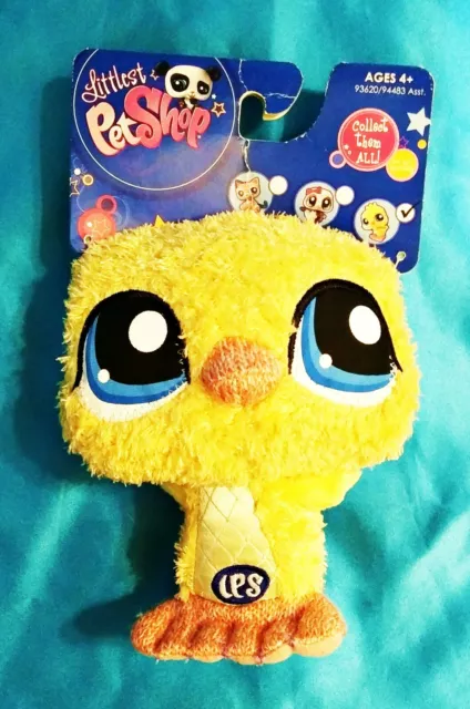 Super Cute! Littlest Pet Shop Duck 5" 2009 Plush Bird Animal Toy