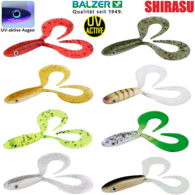 Balzer Shirasu Perch Collector 7cm 4g Gummifisch Farbe zur Auswahl Kunstköder