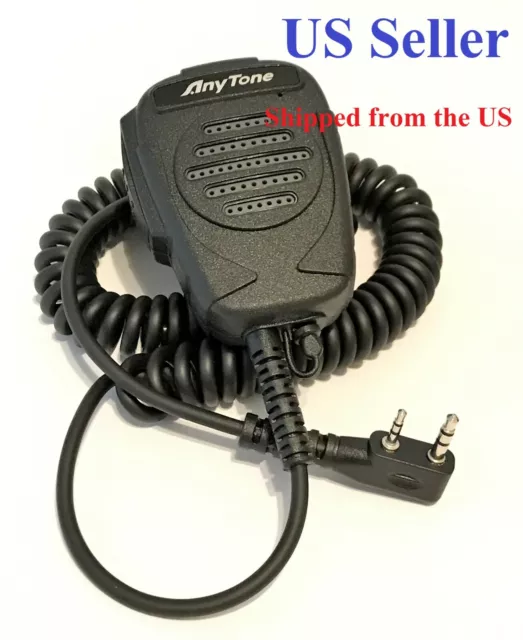 MIC de altavoz de mano AnyTone para radio analógica AT-D878/868 DMR/tipo K vendedor de EE. UU.