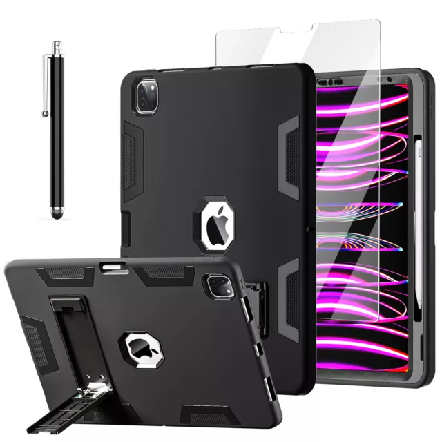 For iPad Pro 12.9 inch 6th/5th/4th Generation Case Heavy Duty Shockproof Cover 3