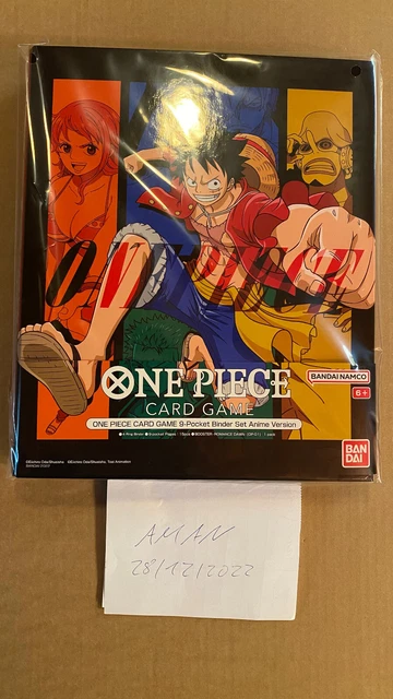 thumbnail image 2 of Bandai One Piece Card Game 9 Pocket Binder – 2022 Ver.1, Japanese Import, Free Shipping 2 of 5