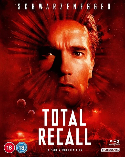 TOTAL RECALL BLU-RAY Remastered SciFi Fantasy Arnold Schwarzenegger ...