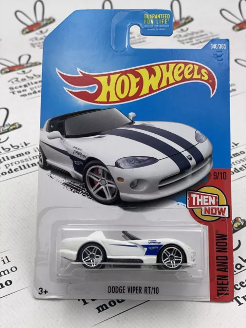 Die Cast " Dodge Viper Rt/10 Hw Then And Now " 9/10 Skala 1/64