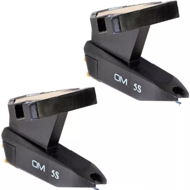 2-Pack Ortofon OM-5S General Purpose Moving Magnet DJ Turntable Cartridge