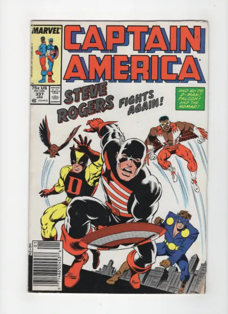 Captain America #337 (Marvel  Comics 1988)