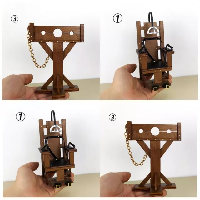 1/18 Wooden French Guillotine Soldier Scene Accessories