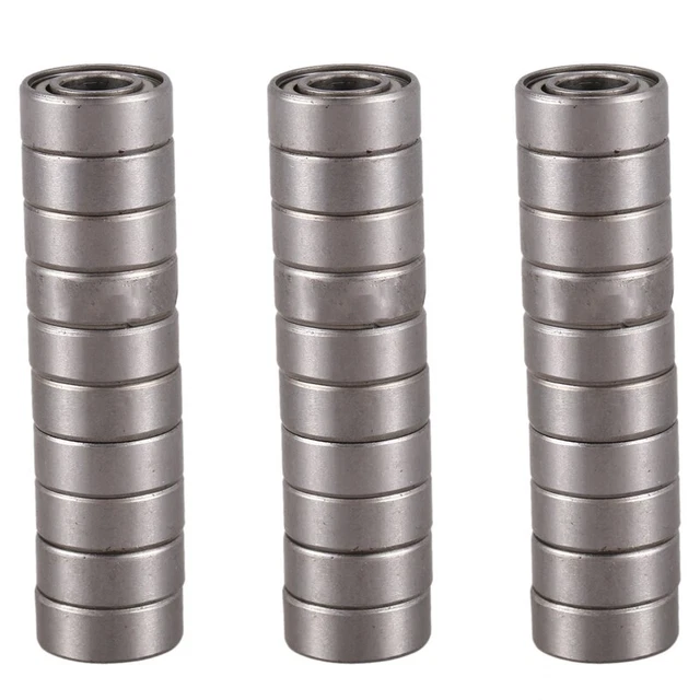 6mm x 13mm x 5mm Miniature Groove Ball Bearing 686Z 30St C8O2