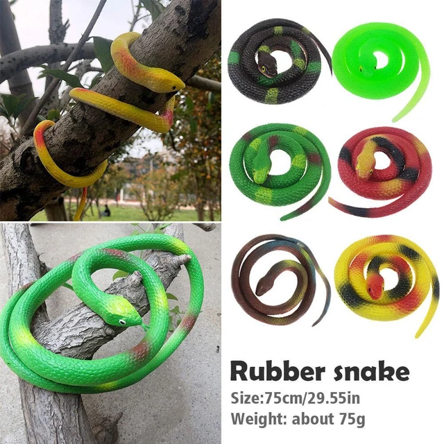 REALISTIC RUBBER SNAKES Trick Toy Simulation Snake Rubber Small Snakes