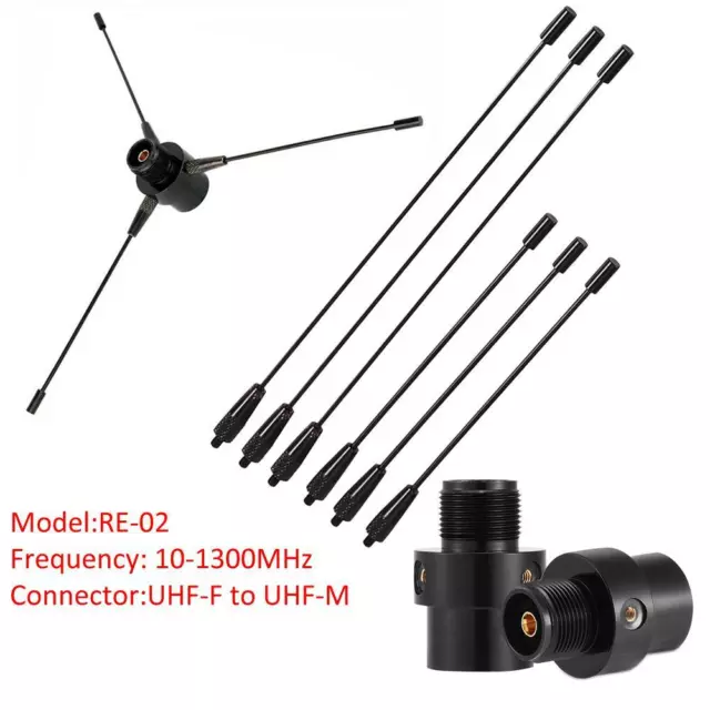 RE-02 UHF-F Mobile Antenna Aerial Ground 10-1300MHz for Motorola Icom Car Radios