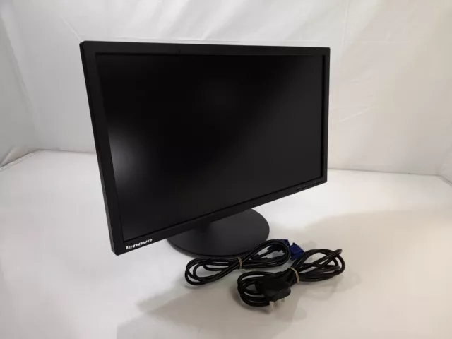 Lenovo T2424pA 24in VGA HDMI DP 1920 x 1080 Monitor with Stand
