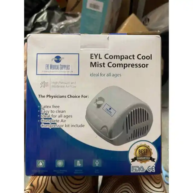 Compact cool mist compressor