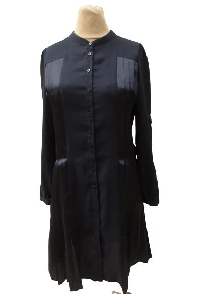 Robe Comptoir Des Cotonniers Noire Taille 42 - Robe De Bal Genou - Neuve Avec étiquettes