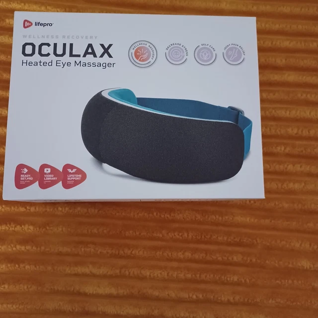 LIFEPRO SMART ELECTRIC Eye Massager w/ Heat Vibration, Bluetooth Music