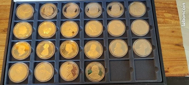 COFFRET COLLECTION LES Présidents de la République - club de la monnaie