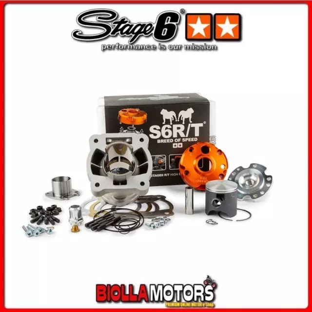 S6-7516620 Groupe Thermique Stage6 R/T 100Cc D.52 Aprilia Sr (Carb.) 50 2T Lc 20